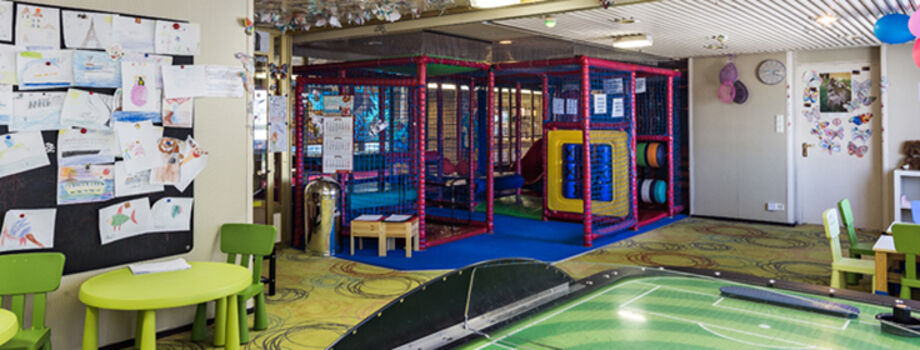 Детская игровая комната на пароме Princess Anastasia