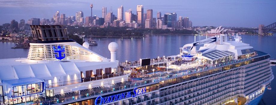 Ovation of the Seas прибывает в Сидней